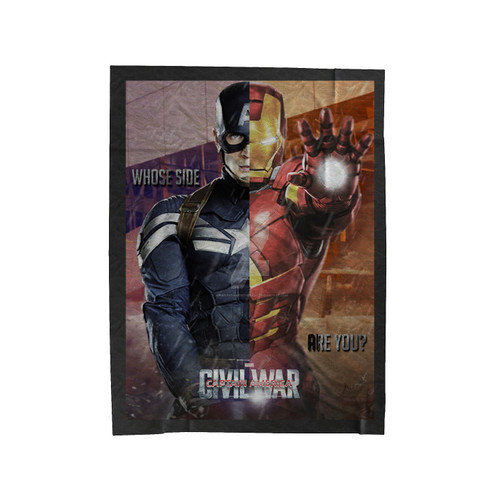 Captain America Civil War Velveteen Blanket