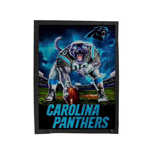 Carolina Panthers Velveteen Blanket