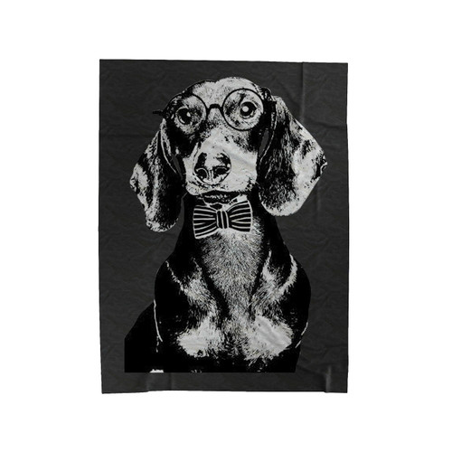 Dachshund Velveteen Blanket