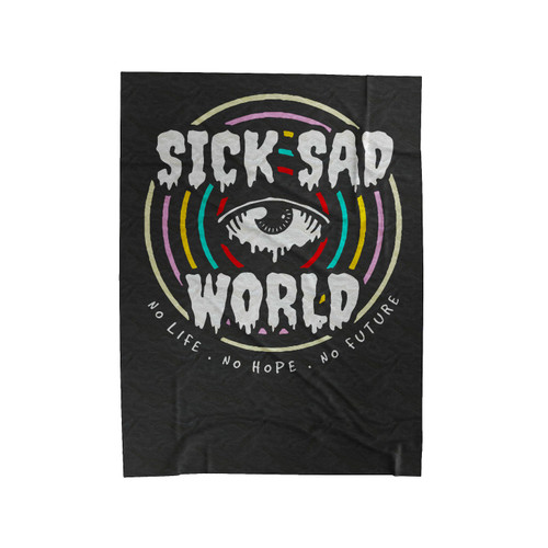 Daria Sick Sad World Velveteen Blanket