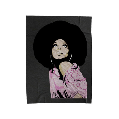 Diana Ross Velveteen Blanket