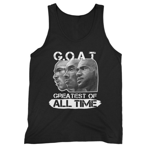 Our cotton mj kobe and lbj basketball goats men tank top is perfect for those intense workouts in the gym, at practice or pickup games.