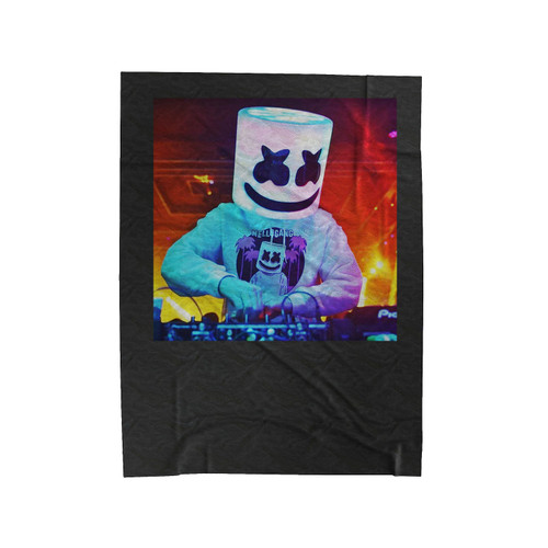 Dj Marshmello Velveteen Blanket