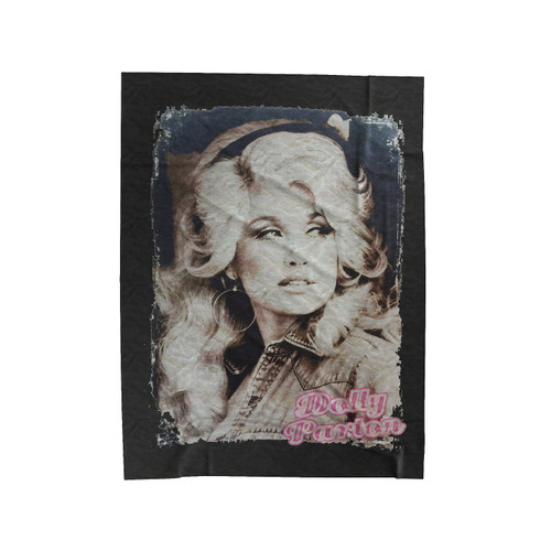 Dolly Parton Country Music Velveteen Blanket