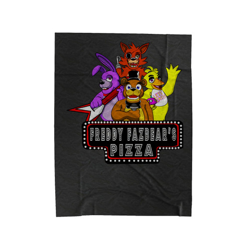 Five Nights At Freddy's Velveteen Blanket