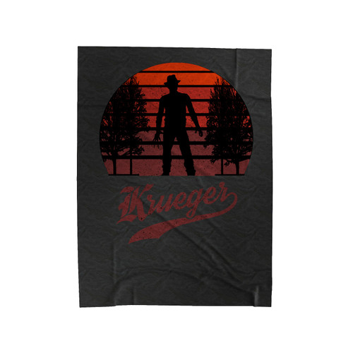 Freddy Krueger Horror Movie Velveteen Blanket