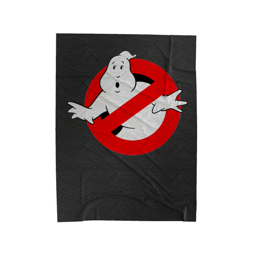 Ghostbuster Logo Velveteen Blanket