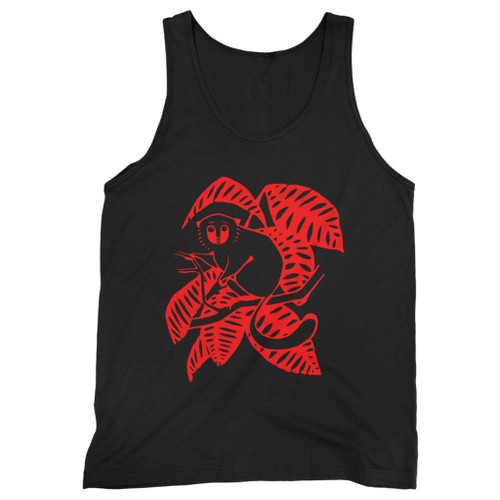 Our cotton monkey illustration men tank top is perfect for those intense workouts in the gym, at practice or pickup games.