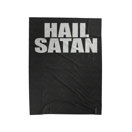Hail Satan Velveteen Blanket