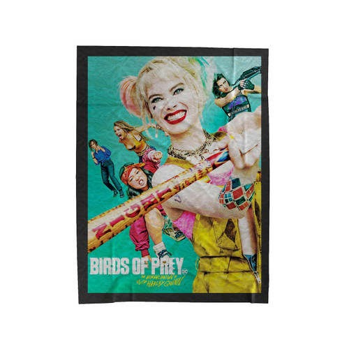 Harley Quinn Birds Of Prey 1 Velveteen Blanket
