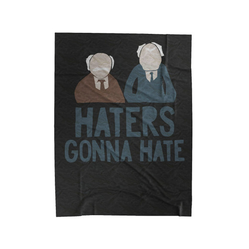 Haters Gonna Hate The Muppets Velveteen Blanket