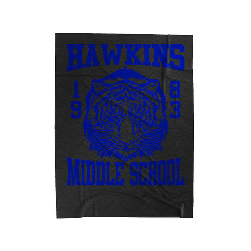 Hawkins Middle School 1983 Velveteen Blanket