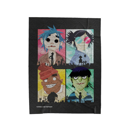 Humanz Gorillaz Velveteen Blanket