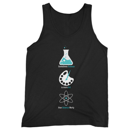 Our cotton more art than science men tank top is perfect for those intense workouts in the gym, at practice or pickup games.