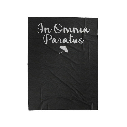 In Omnia Paratus Velveteen Blanket
