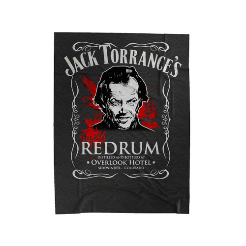 Jack Torrance Redrum Velveteen Blanket