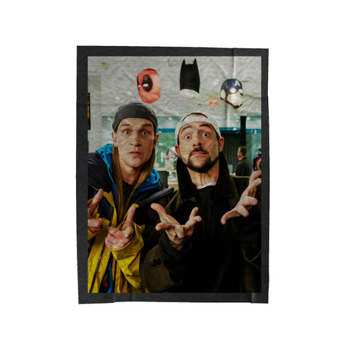 Jay And Silent Bob Reboot 1 Velveteen Blanket