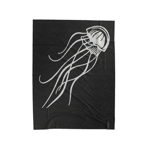 Jellyfish Velveteen Blanket