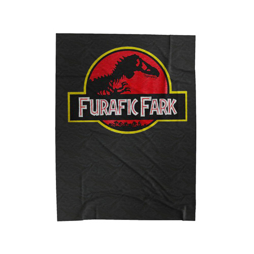 Jurassic Park Jurassic World Furafic Fark Funny Parody Velveteen Blanket