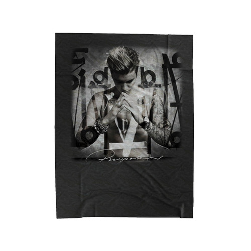 Justin Bieber Purpose Velveteen Blanket