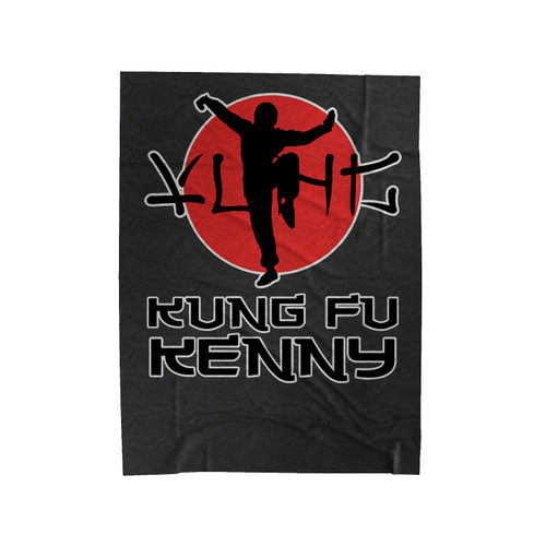 Kung Fu Kenny Velveteen Blanket