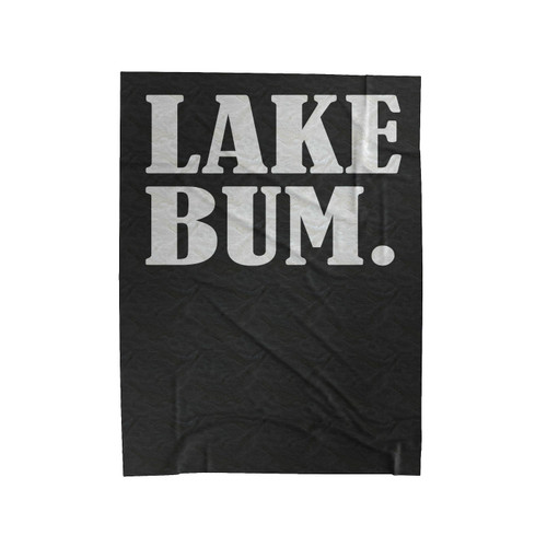 Lake Bum Velveteen Blanket