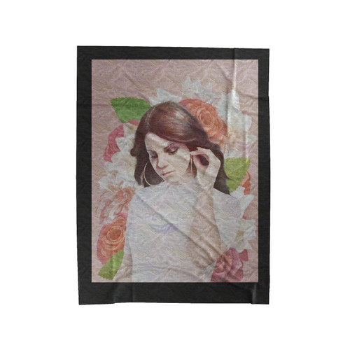 Lana Del Rey Vintage Velveteen Blanket