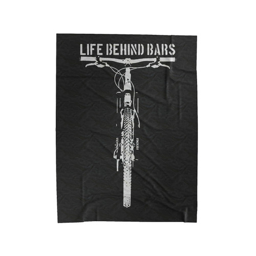 Life Behind Bars Velveteen Blanket