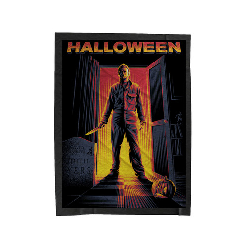 Michael Myers Halloween Velveteen Blanket