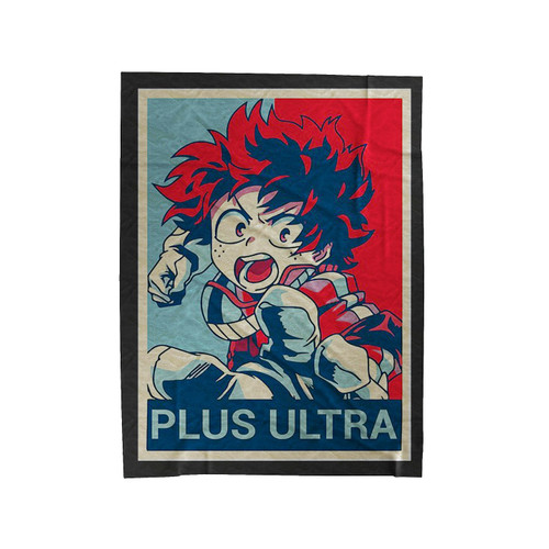 Midoriya Plus Ultra Velveteen Blanket