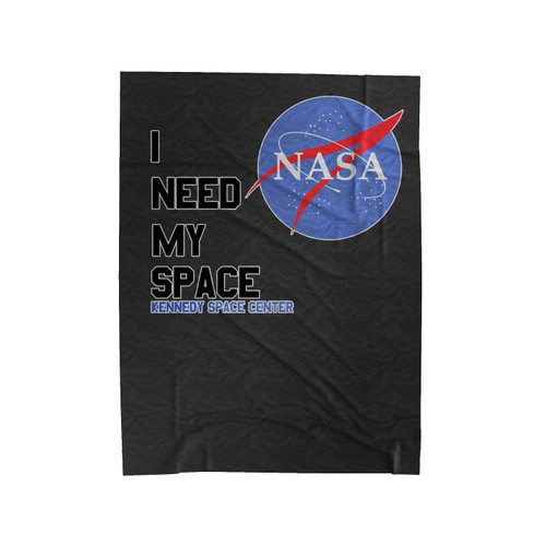 Nasa I Need My Space Velveteen Blanket