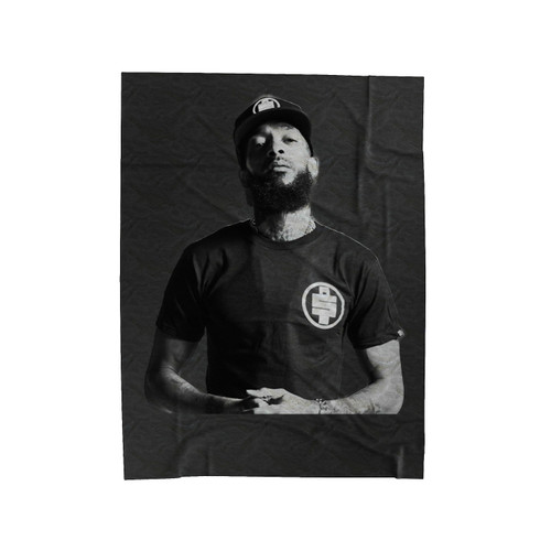 Nipsey Hussle 1 Velveteen Blanket