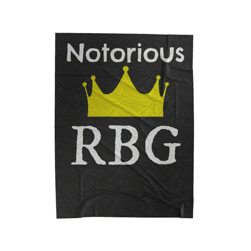 Notorious Rbg Velveteen Blanket