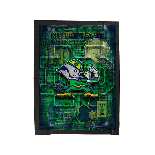 Notre Dame Fighting Irish Velveteen Blanket