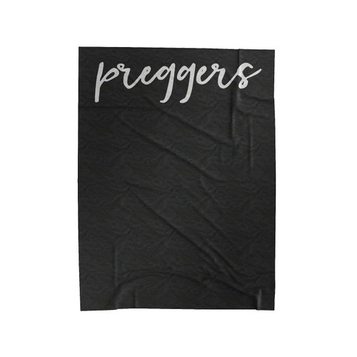 Preggers Velveteen Blanket