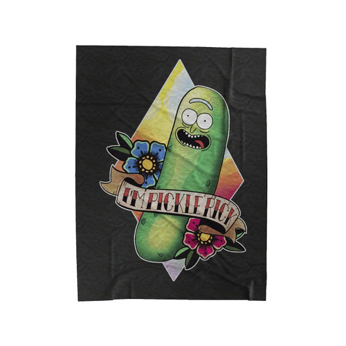 Rick And Morty I'm Pickle Rick Velveteen Blanket