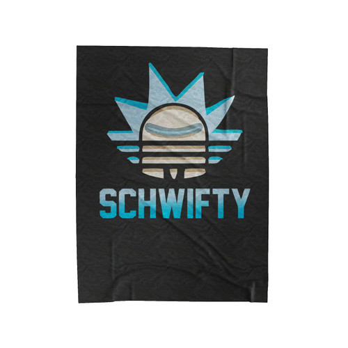 Rick And Morty Schwifty Velveteen Blanket