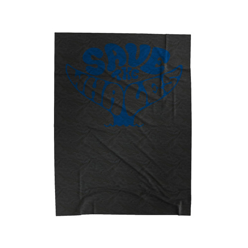 Save The Whales Velveteen Blanket