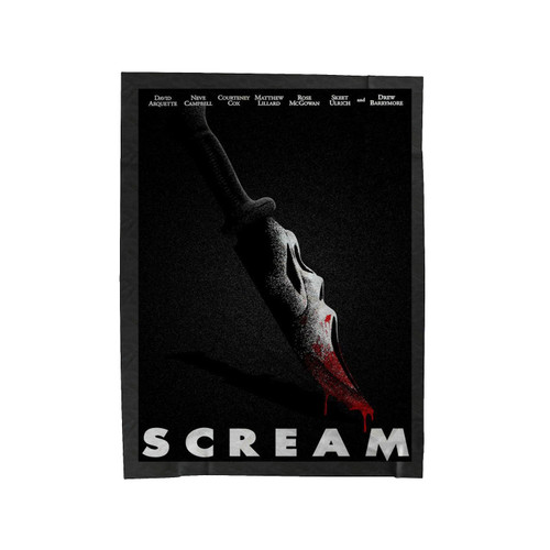 Scream Horror Movie Velveteen Blanket