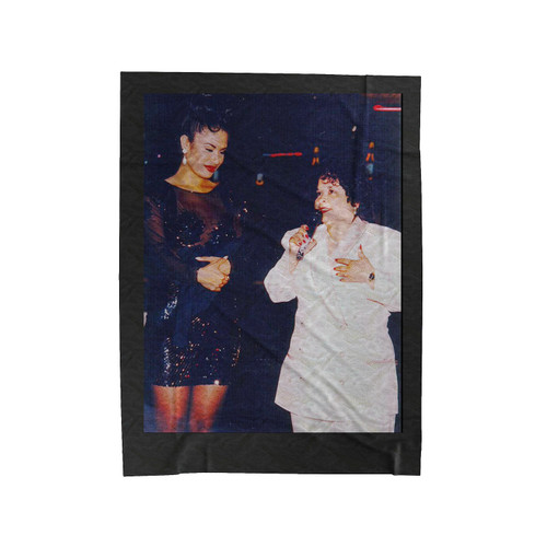 Selena Trust No Bitch Velveteen Blanket