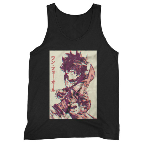 Our cotton my hero academia izuku midoriya 1 men tank top is perfect for those intense workouts in the gym, at practice or pickup games.