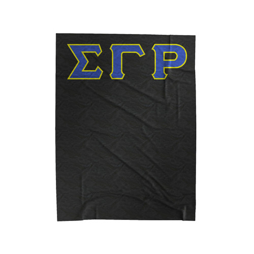 Sigma Gamma Rho Velveteen Blanket