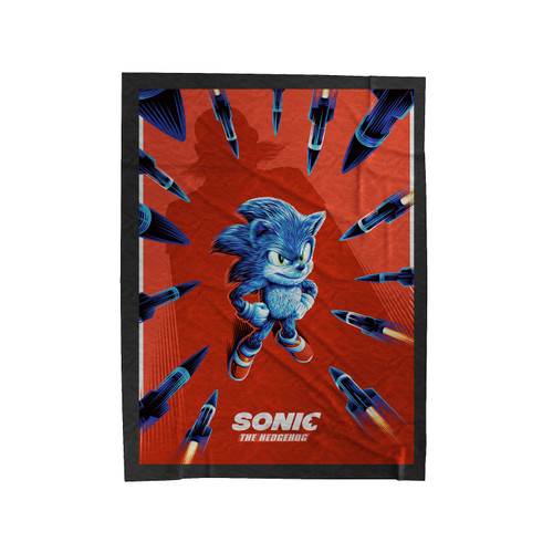 Sonic The Hedgehog Velveteen Blanket