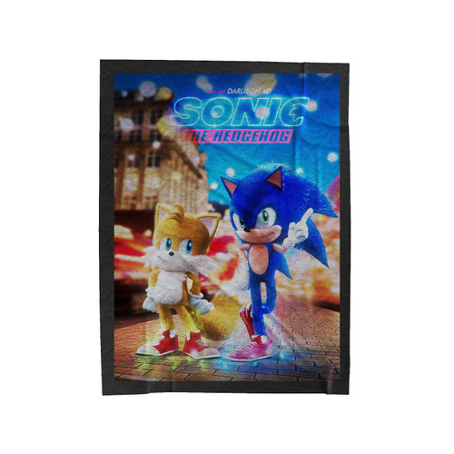 Sonic The Hedgehog 5 Velveteen Blanket