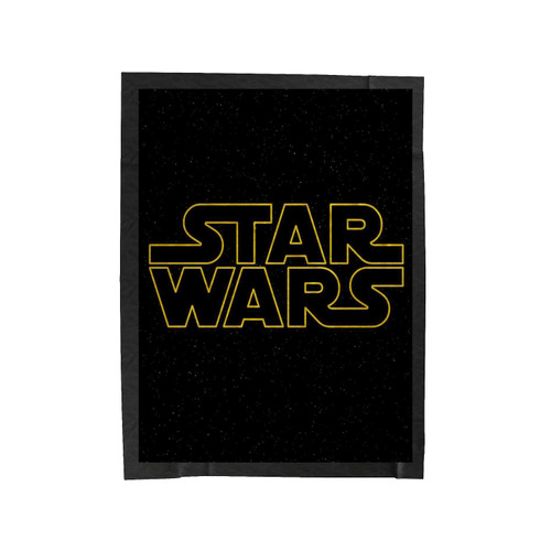 Star Wars Logo Velveteen Blanket