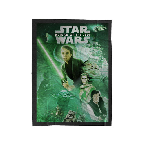 Star Wars Return Of The Jedi Velveteen Blanket
