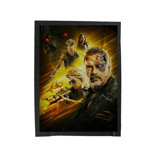Terminator Dark Fate Velveteen Blanket