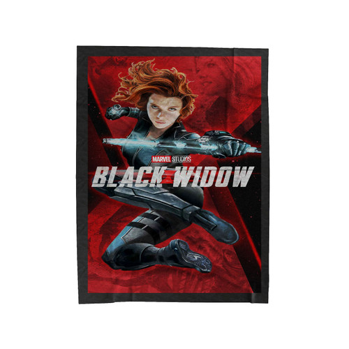 The Black Widow Velveteen Blanket