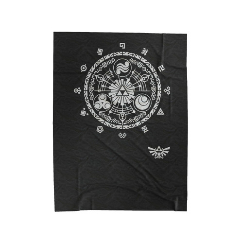 The Legend Of Zelda Logo Velveteen Blanket