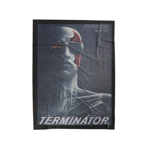 The Terminator Velveteen Blanket